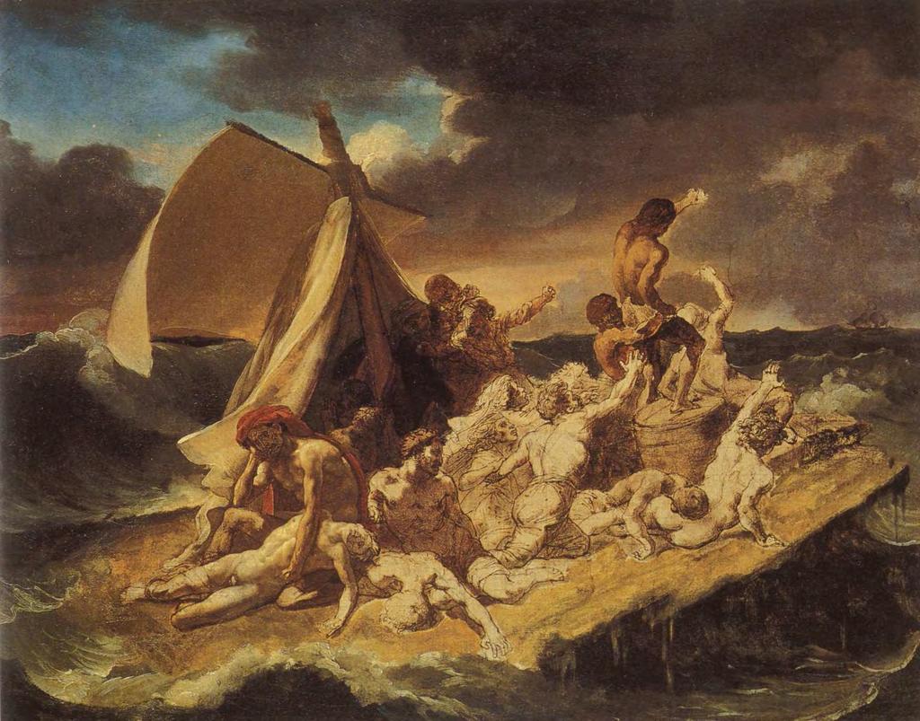 Théodor Géricault (1791-1824), Prám Medúzy -