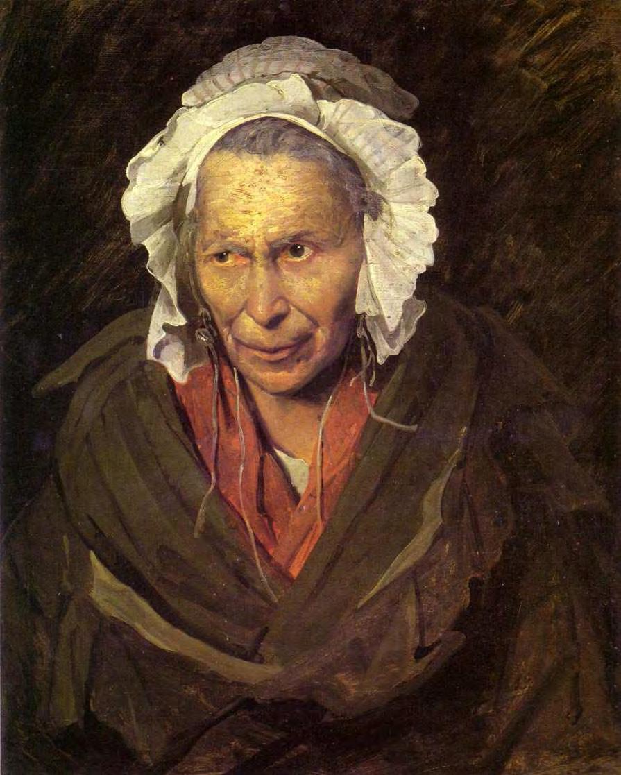 Théodor Géricault (1791-1824), Portrét ženy, postiženého chorobnou