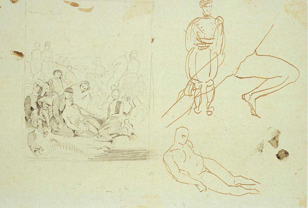 Eugène Delacroix (1798-1863), Masakr (Vraždění) na Chiu