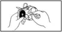 Režim kazetový magnetofon Rady ohledně kazetového magnetofonu Kovové a chromované (kobaltové) pásky mají identifikační otvory.