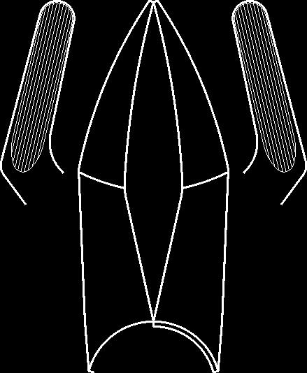 vroubkované simple serration 117 50 1060