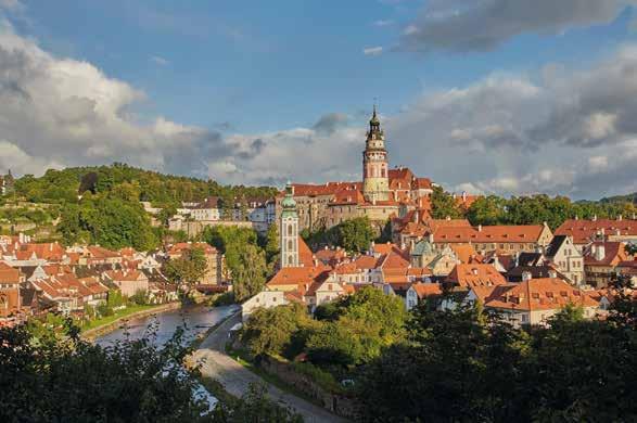 historické město Český Krumlov Rožmberk Větrná Vyšší Brod Rožmberk Délka trasy: 24 km