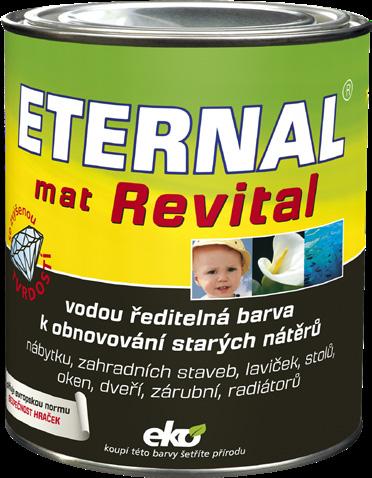 obnovení starých nátěrů.