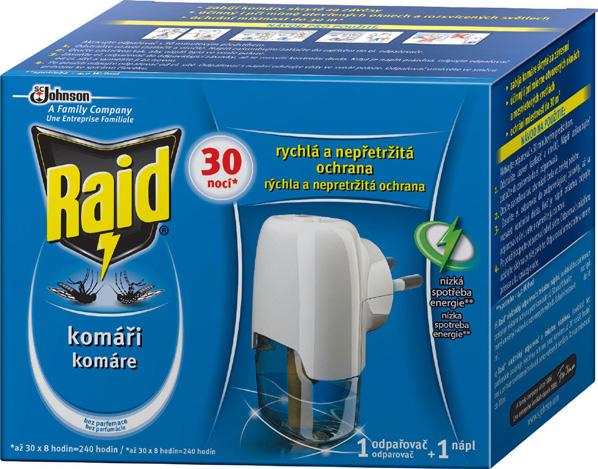 30 Kč Raid elektrický tekutý