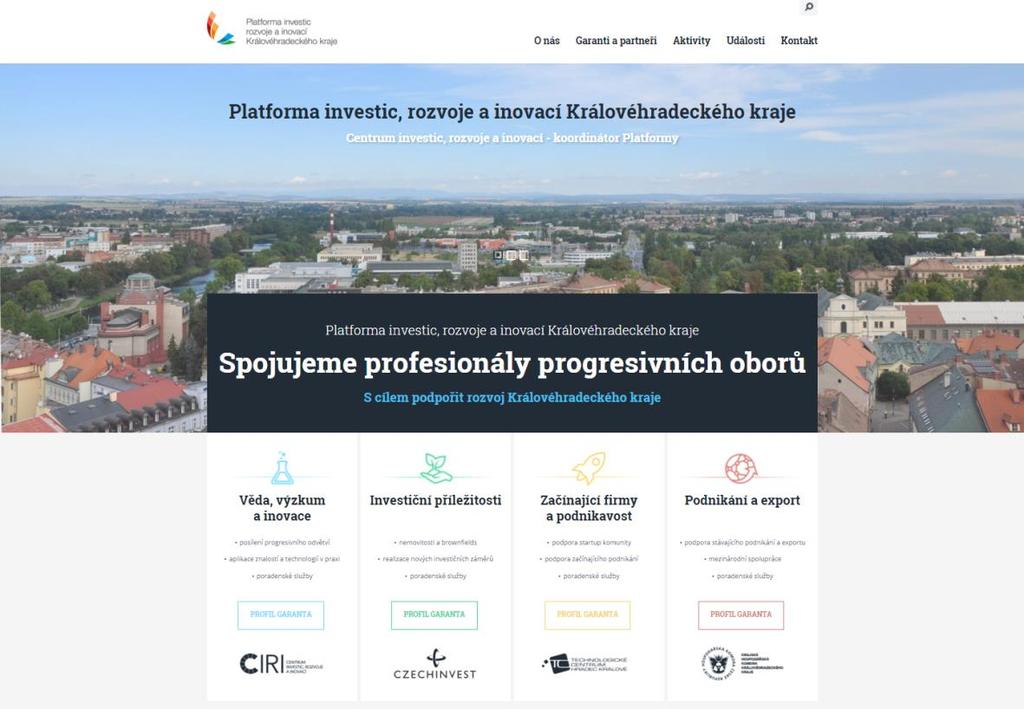 Platforma investic, rozvoje a inovací KHK www.proinovace.
