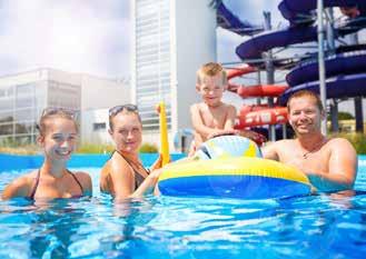 Aquapark v Uherském Hradišti ročně navštíví přes 370 tisíc návštěvníků.