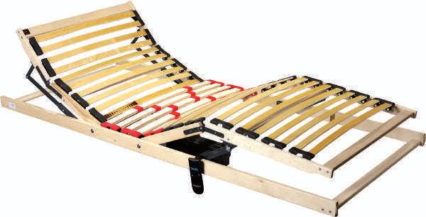 provedení rámu i lamel s optimální nosností. Materiál: březové lamely, březový rám, odpružená kaučuková pouzdra.