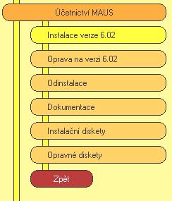 Rozhodně si před tím, než začnete instalovat novou verzi a než budete dělat datovou uzávěrku v software, uložte kopii do trezoru mimo počítač (na Flash Disk či disketu). A instalace MAUS 17.