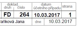 S tím, že mezi těmito krajními případy je několik mezistupňů a parametrů, které určují další vlastnosti účetního dokladu Svou volbu nastavení provedete ve Servisní - Statut - záložka Účetní doklad.