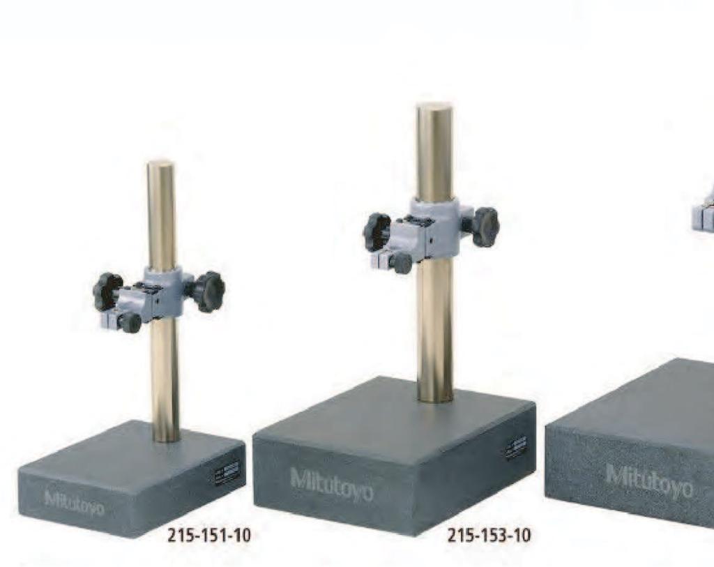 Přesné stojánky se žulovou základnou Série 215 Magnetické kloubové stojánky, které nabízí následující výhody: S mechanickým upínacím systémem a jemným dostavěním.