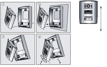 Montáž panelu LCD: Opět nejprve namontujte držák panelu LCD na