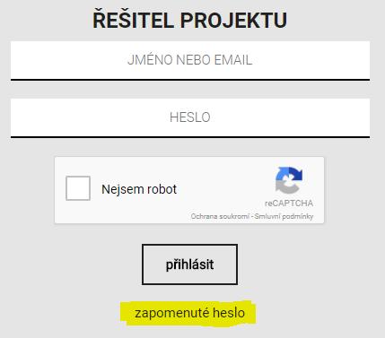3.1.3 Co mám dělat, když Co mám dělat, když jsem zapomněl heslo do rezervačního systému? Na přihlašovací stránce www.pvpbukov.