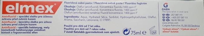 datum exspirace (může být uveden pomocí symbolů); návod k použití, vyžaduje li to povaha přípravku; různá upozornění; číslo šarže; seznam přísad dle INCI názvosloví (musí být vždy uveden anglickým