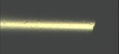 pokrytý Al 20µm Taper