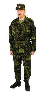 Weather Clothing Systém ( oděvy do zvlášť chladného počasí). Maskovací oděv z tohoto materiálu je určen pro extrémní klimatické podmínky, chrání uživatele proti vodě do 8 atm.
