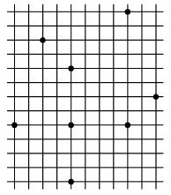 Př. 10) 17 Na obrázku 69 jsou znázorněny všechny vrcholy dvou čtverců. Zjisti obsah jejich společné části (jeden čtvereček sítě má obsah 25mm 2 ). Obr.