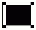 Př. 21) 33 Na obrázku 79 je nakreslen "skoromagický" kapesník. Je černo-bílý, přičemž černou část tvoří čtverce a bílou část tvoří obdélníky.