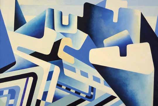Gebhard (1933-2007) gehörte vor allem mit seinen farbigen Linolschnitten zu den führenden Druckgrafikern der zeitgenössischen Kunst. Als Meisterschüler von Prof.