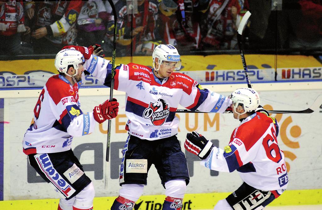 STRANA 7 Hokejisté vybojovali poslední zápas sezony. Dynamo se zachránilo PARDUBICE - Povedlo se, hokejisté Dynama odvrátili hrozbu baráže.