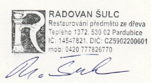 NÁLEZOVÁ ZPRÁVA + RESTAURÁTORSKÝ NÁVRH na vchodové dveře městského domu, náměstí T.G. Masaryka č.p. 217, Hodkovice nad Mohelkou rejstříkové číslo památky v ÚSKP ČR 11038/5-5697 OBSAH : STR. 1. STR. 2. OBSAH NÁLEZOVÉ ZPRÁVY A NÁVRHU I.