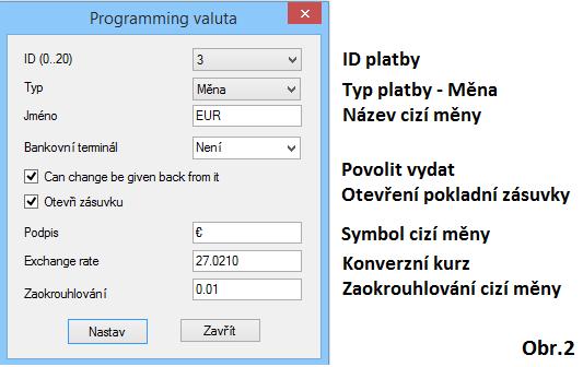 Zvolte ID platby číslo 3.