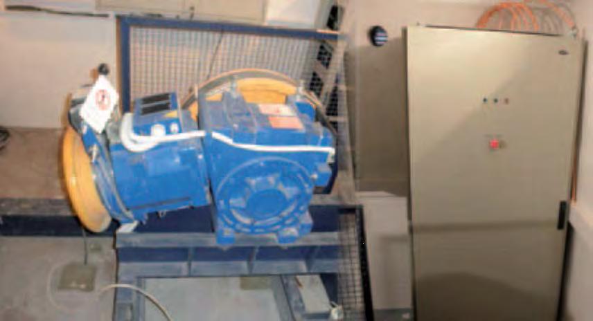 Rectifier 20 kva pro napájení výtahu. Domu s pečovatelskou službou Nový Jičín. Sdružené zál.