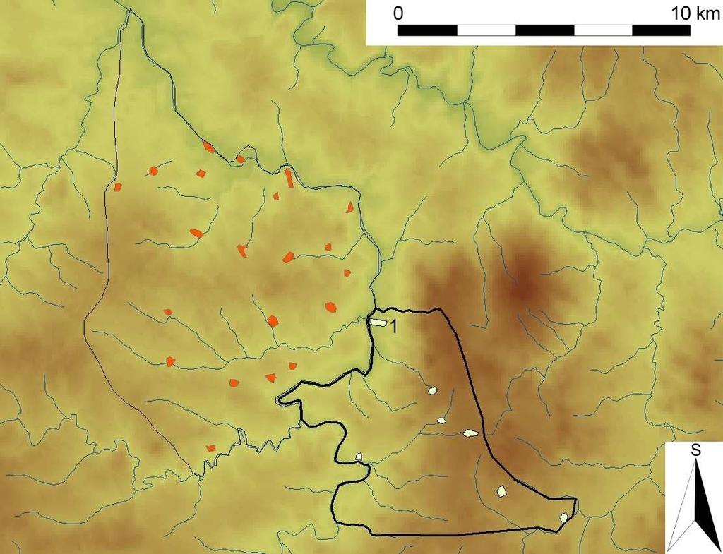 4. 6. 1. 2. Újezd Zahrádka První zmínka o újezdu Zahrádka je v listinném falzu hlásícím se do roku 1219, které ovšem vzniklo ještě v 1. polovině 13.