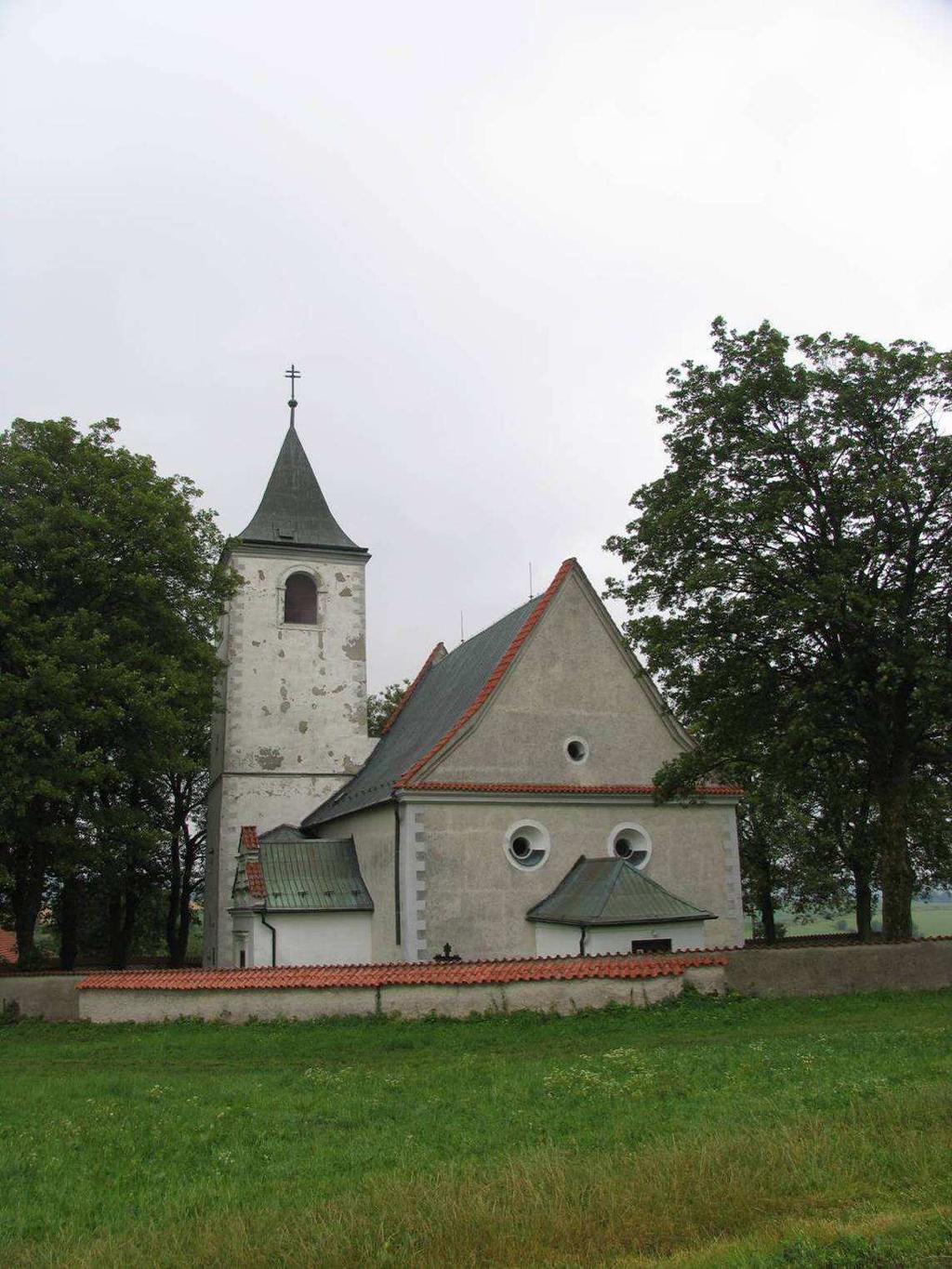 Kostel sv. Jakuba Většího v Křeči.