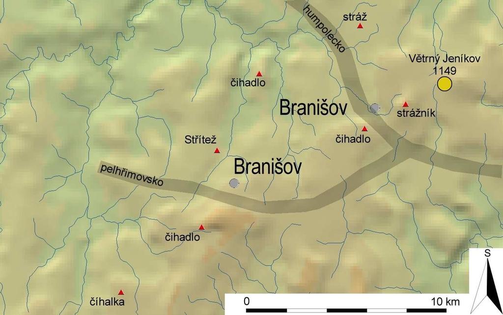 (Větrný Jeníkov a Libice nad Doubravou) bychom mohli předpokládat