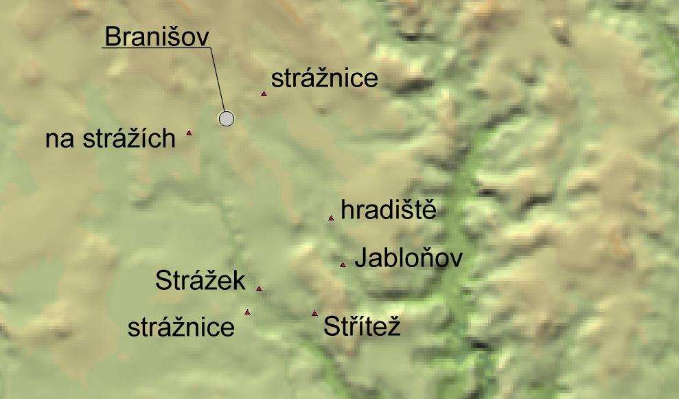 4. 2. 5. Branišov = zemská brána?