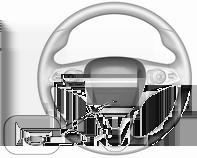 Přístroje a ovládací prvky 83 Doporučené oblasti držení volantu jsou vyhřívány rychleji a na vyšší teplotu než zbylé části volantu.
