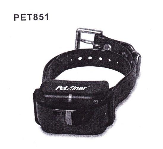 Manuál pro výcvikový obojek Petrainer PET851 Manuál pro výcvikový