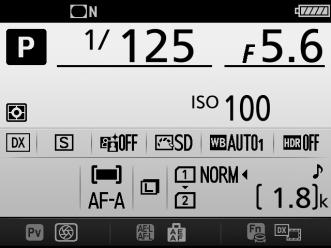 d: Snímání/indikace d1: Pípnutí Tlačítko G A menu uživatelských funkcí Tato položka slouží k nastavení výšky a hlasitosti tónu pípnutí vydávaného fotoaparátem po zaostření v režimu jednorázového