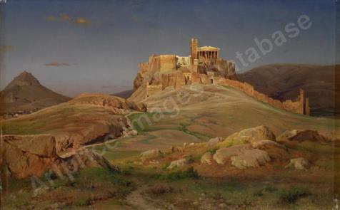 Akropole, olej, plátno, místo uložení neznámé (http://web.