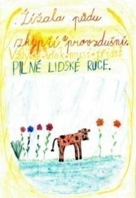 Za pomoci rodičů jsme postupně naplnili plnou vlečku. Slunce hlásilo poledne a my jsme se už pustili do vytoužené práce.