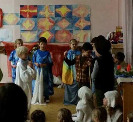 kamarády a rodiče svým