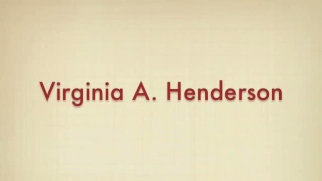 Virginia Henderson *1897 Kansas 1996 Branford...První dáma ošetřovatelství.