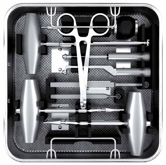 Popis implantátů Operační postup Instrumentárium