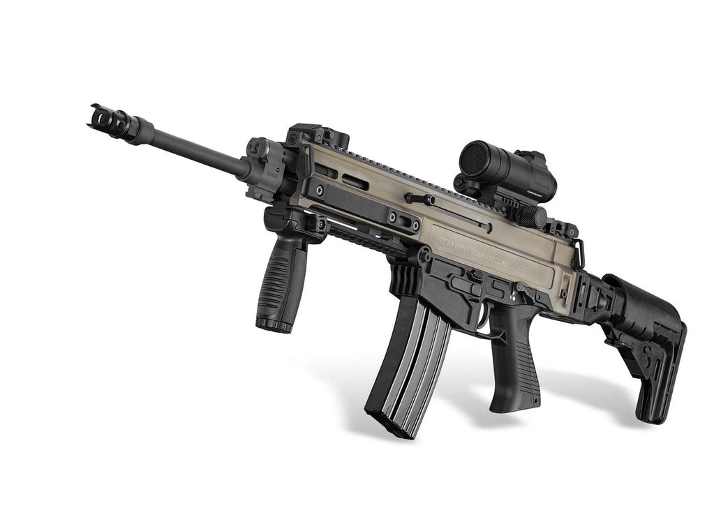 semi-auto CZ 805 bren s1 CZ 805 BREN S1 je civilní samonabíjecí puška modulární koncepce v ráži.223 Rem.
