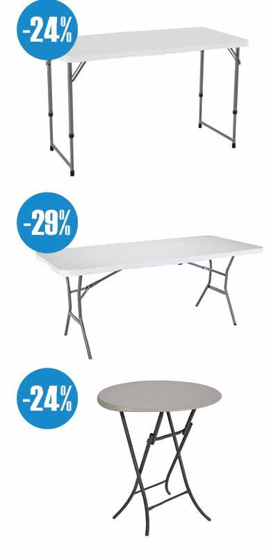 Skat Materiál rámu: Vysoce výkonná ocel Materiál desky: HDPE (High density polyethylene) Rozměr složené: cca 92 x 76 x 8 cm (d x š x v) Délka: 182 cm Šířka: 76 cm Výška: 74 cm Síla desky stolu: 42 mm