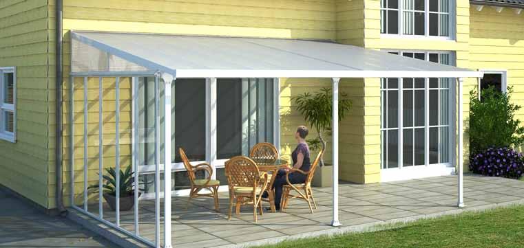 pergoly Ceny ostatních rozměrů hliníkových pergol produkt délka (cm) šířka (cm) váha (kg) rozměr balení (cm) cena Akční cena pergola Patio cover 3M 300 300* 62 309x67x22 35 446 Kč 18 431 Kč pergola