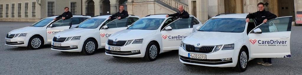 partnerem pro samotný provoz služby Rozvoj mobility s péčí v několika segmentech: B2C senioři,