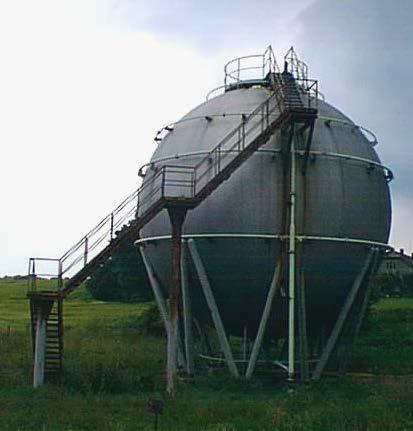 5 3 ROTAČNĚ SYMETRICKÉ ÚLOHY 3 TENKOSTĚNNÉ NÁDOBY (skořepiny p Kladuby HMH D D R Učee dovolený přelak pd, keý přenese plášť enkosěnné kulové lakové nádoby, keá má loušťku