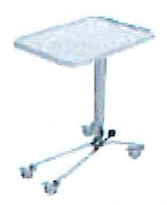pomocí plynové pružiny min. 90 - max. 130 4 x brzděná kolečka d= 6,5 cm rovnoměrné zatížení plata: 10 kg; celková hmotnost vozíku: 14 kg sterilizace max.