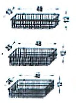 vhodné pro různé výšky postavy personálu 1 křídlová dvířka o rozměru 300x450 mm 3 zásuvky 300x150 mm 1 zásuvka 600x150 mm 1 police pojezdy zásuvek kryty proti případnému zatečení korpusem