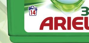 170 Kč Ariel, prací gel,