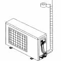 10. Je-li to možné, použijte vývěvu pro odčerpání vzduchu z ventilu. Viz obr. 40. Manometr Manometr Knoflík LO Ventil kapaliny Knoflík HI Vývěva Připojovací hadice Ventil plynu Obr. 40 Upozornění: 1.