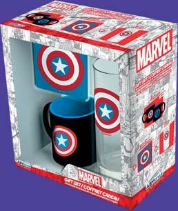 Materiál: Kov Baleno v transparentním PVC, jsou vidět všechny produkty. DÁRKOVÝ SET CAPTAIN AMERICA PRODEJ: 7. 11.