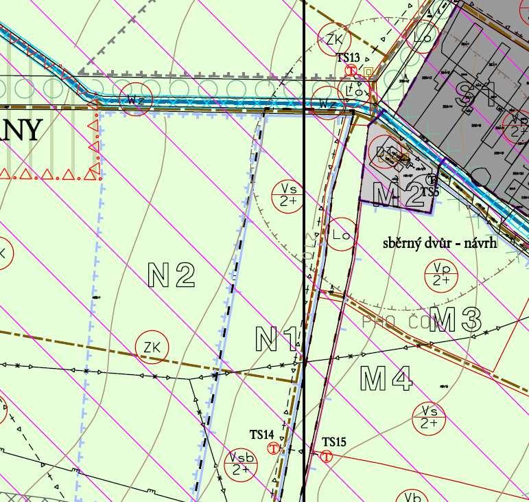 2161 orná půda, rozestavěná zemědělská stavba Vs (výrobu smíšeného typu - nezátěžovou výrobu, výrobní i