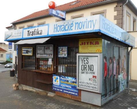 Trafiky Vrátka Trafika PLUS Bráfova Nachází se na Bráfově třídě naproti okresnímu